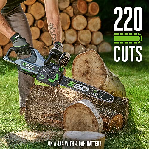 16-Inch 56-Volt Cordless Chainsaw with Battery and Charger I749