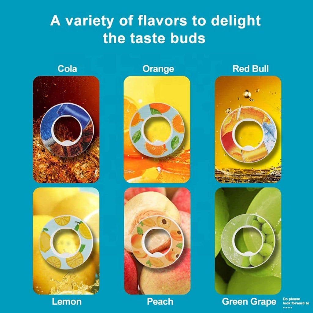 Fruity Scented Water Bottle Flavor Pods, BPA Free, 0 Sugar, 0 Calorie Q369