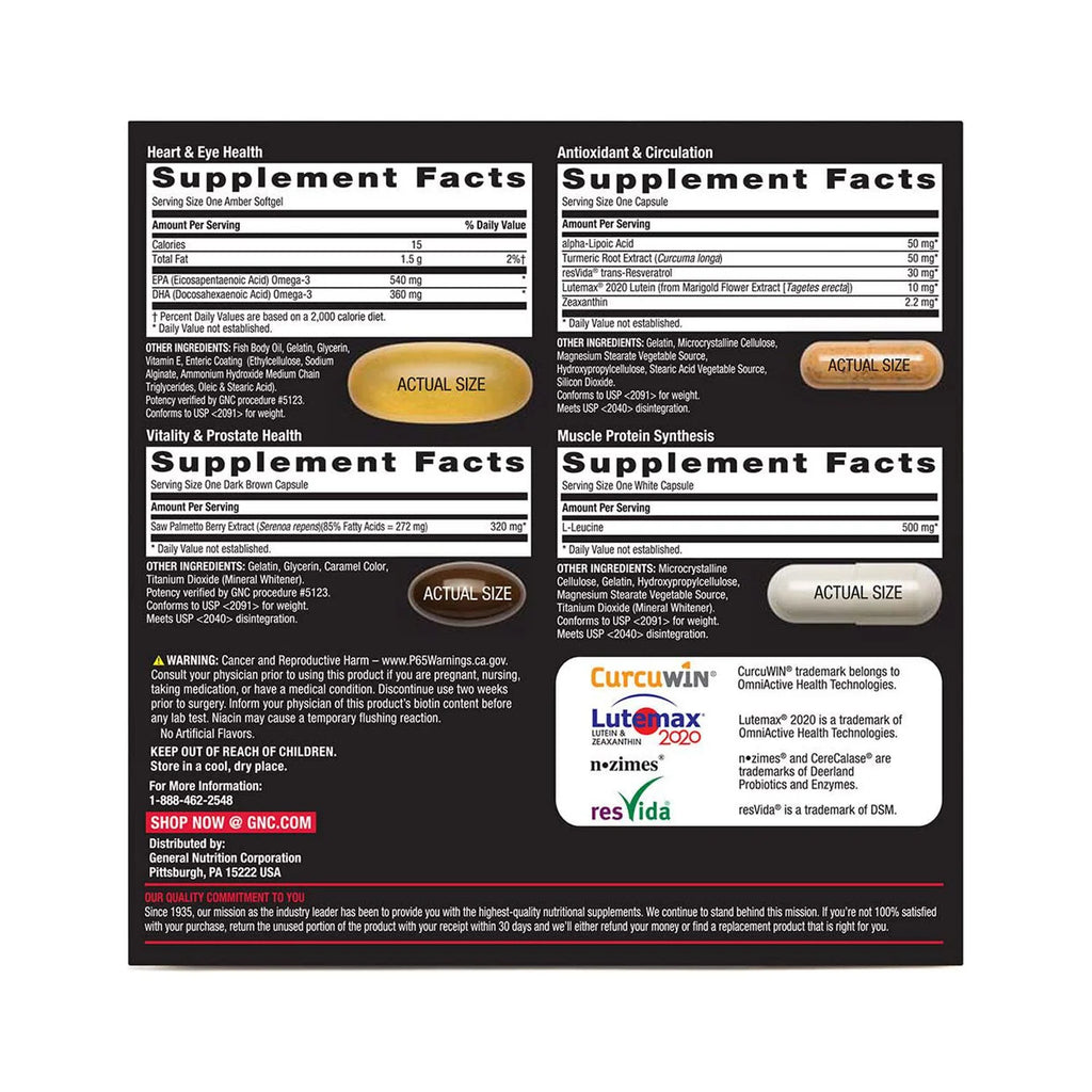 Whole Body Multivitamin Supplement, 30 Packs H775937
