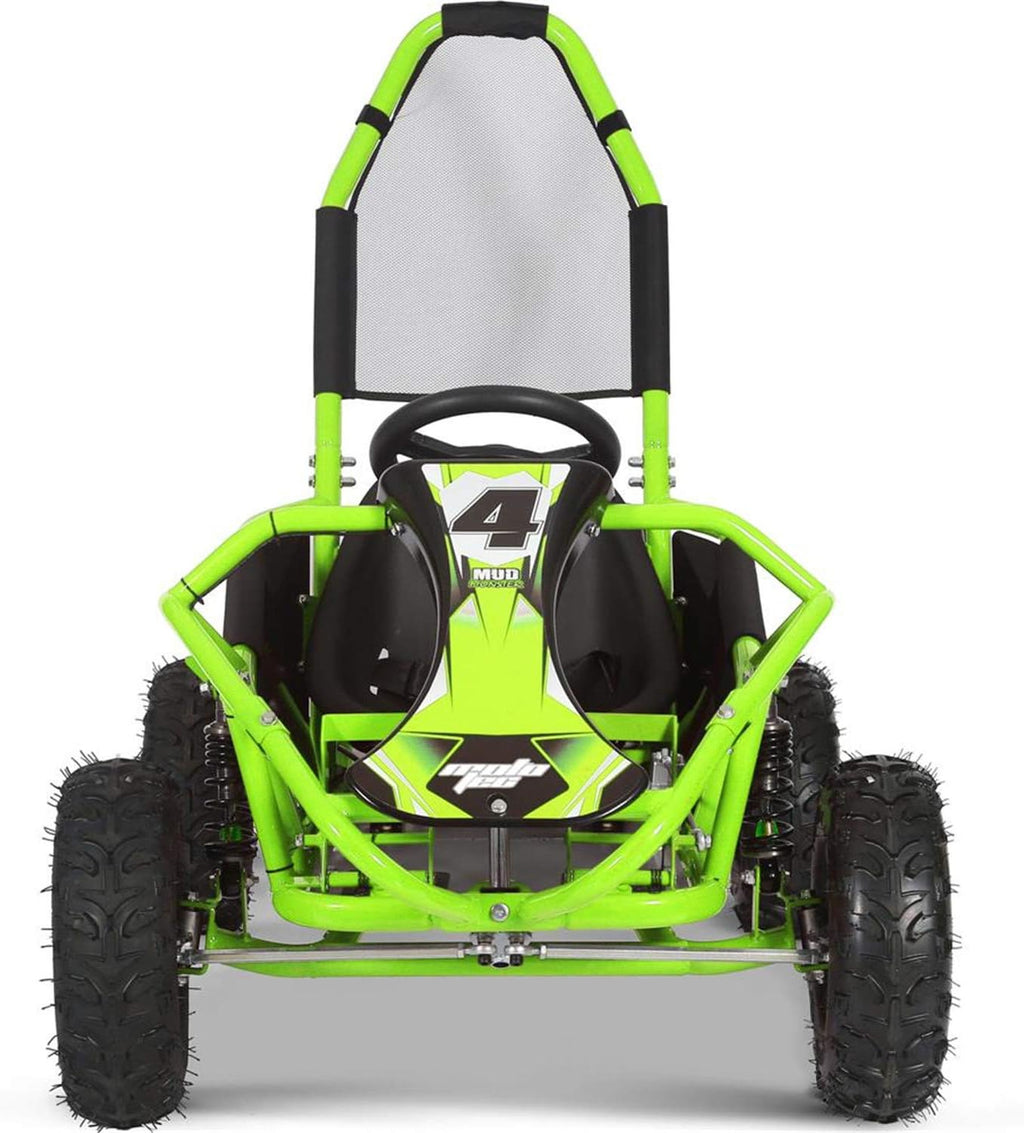 98cc Go Kart with Full Suspension, Green H6599