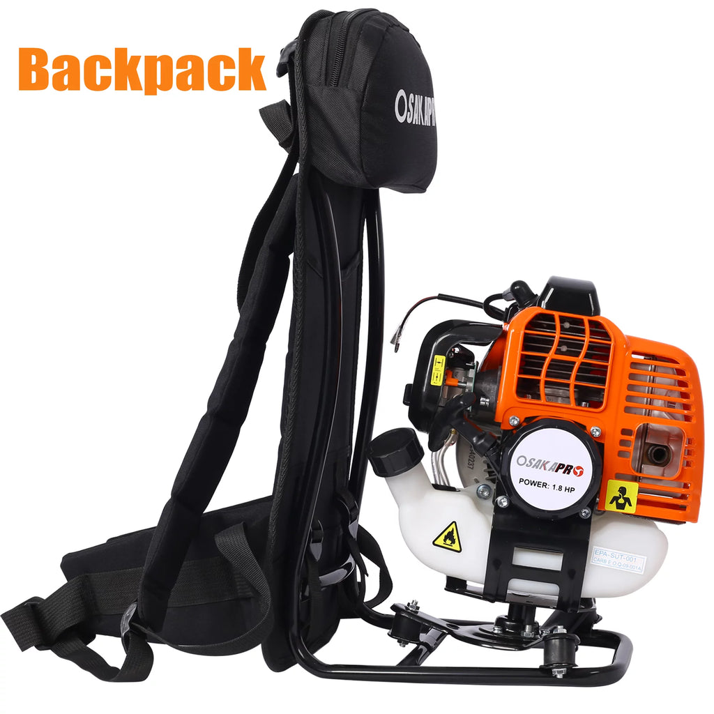 Grass Trimmer 4-in-1 Gas Powered Lawn Mower with Pole Saw and Hedge Trimmer P804729