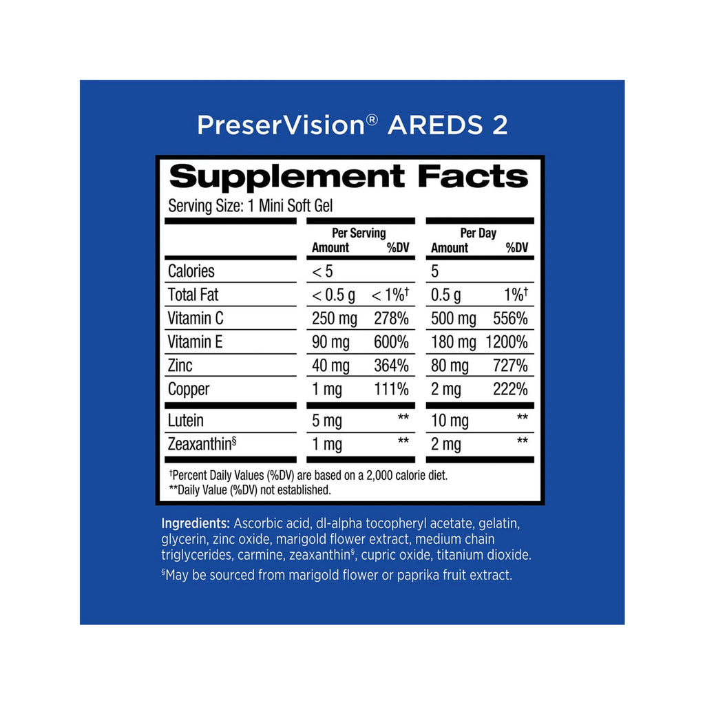 Eye Vitamin and Mineral Supplement, 10 Count L80995