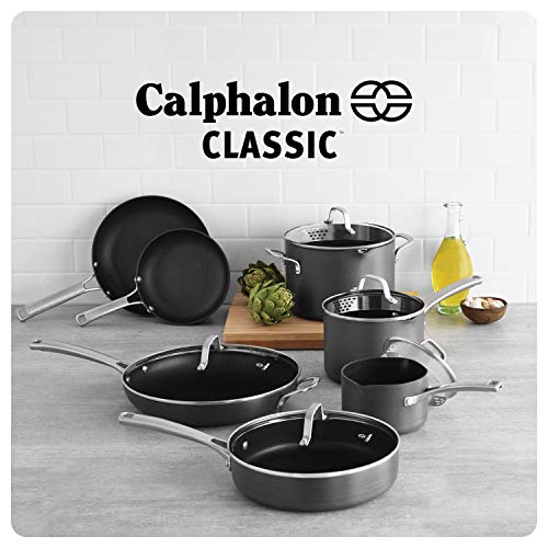 Nonstick Hard-Anodized 14-Piece Cookware Set D391789