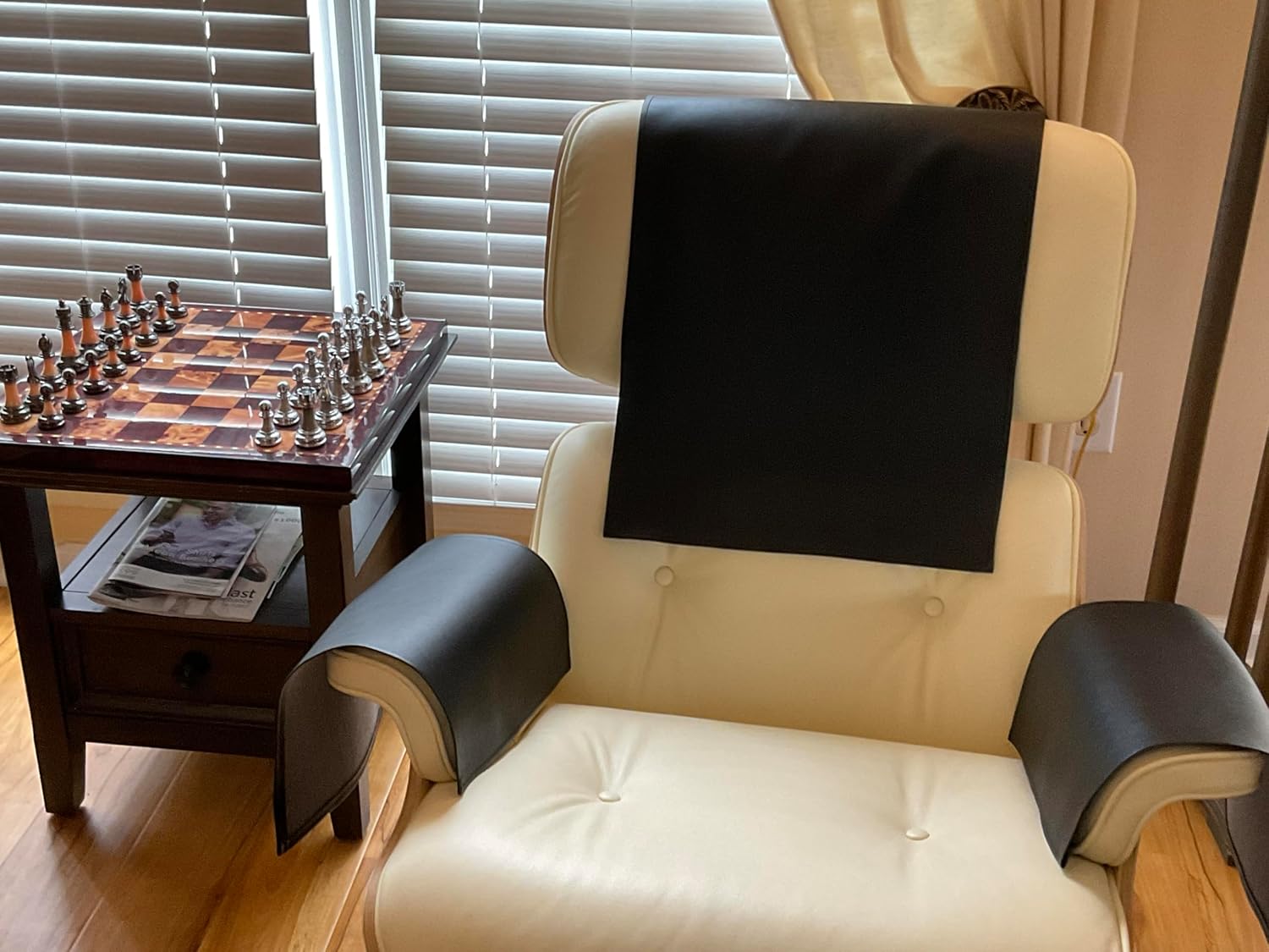 Headrest and Armrest Covers for Furniture Recliner Sofa Protectors T665