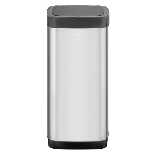 Touchless Motion Sensor Trash Can, 50 Liter, Matte Stainless Steel G2167