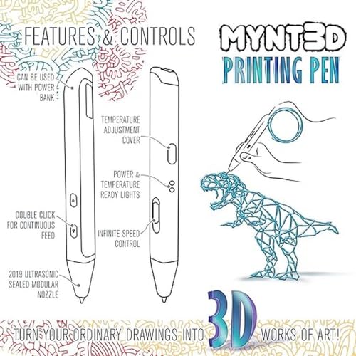 3D Printing Pen for ABS and PLA Filament B2934