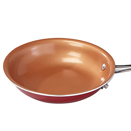 10 inch Ceramic Copper Non-Stick Fry Pan Skillet T42643