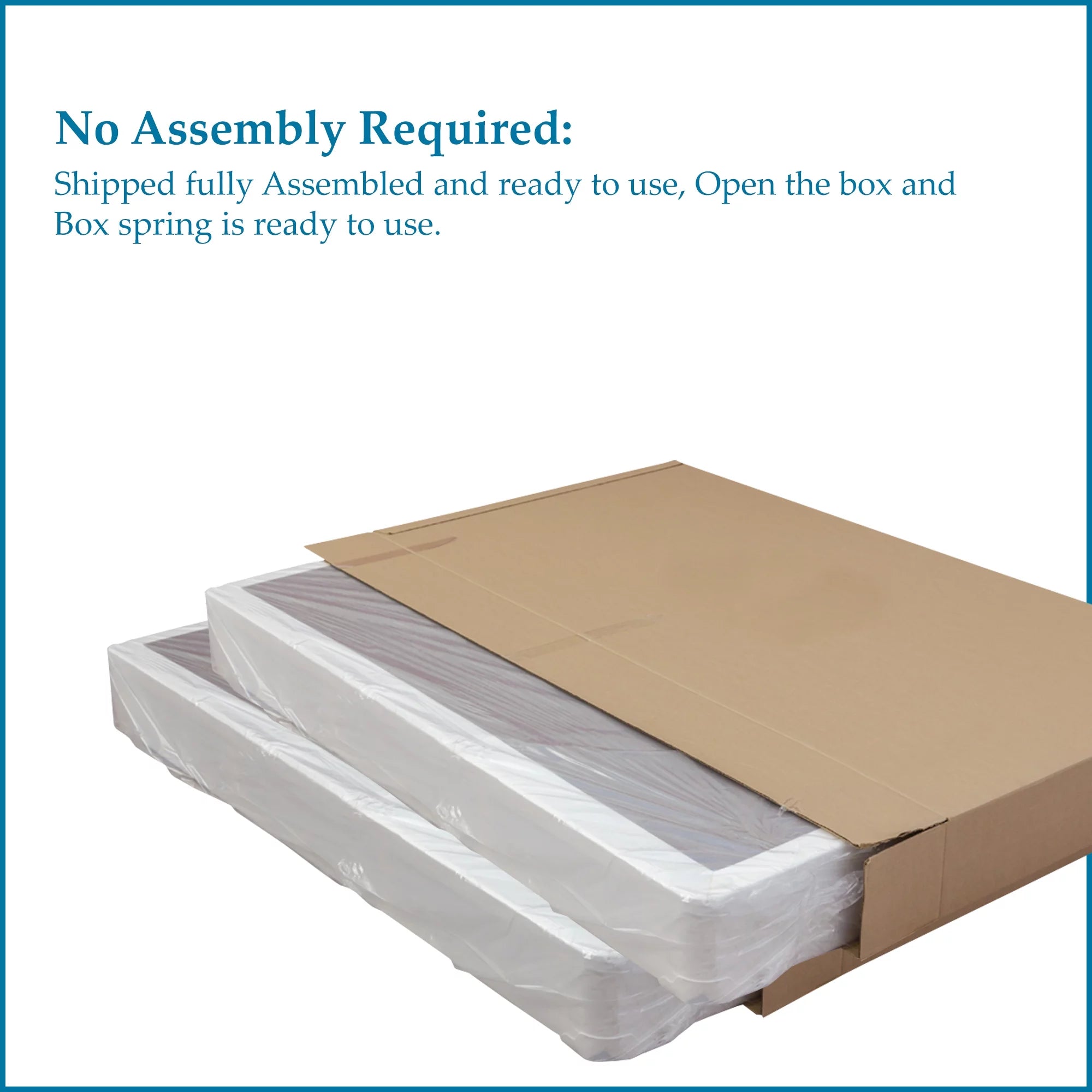 Queen Size Box Spring for Mattress, 8 Inch B768
