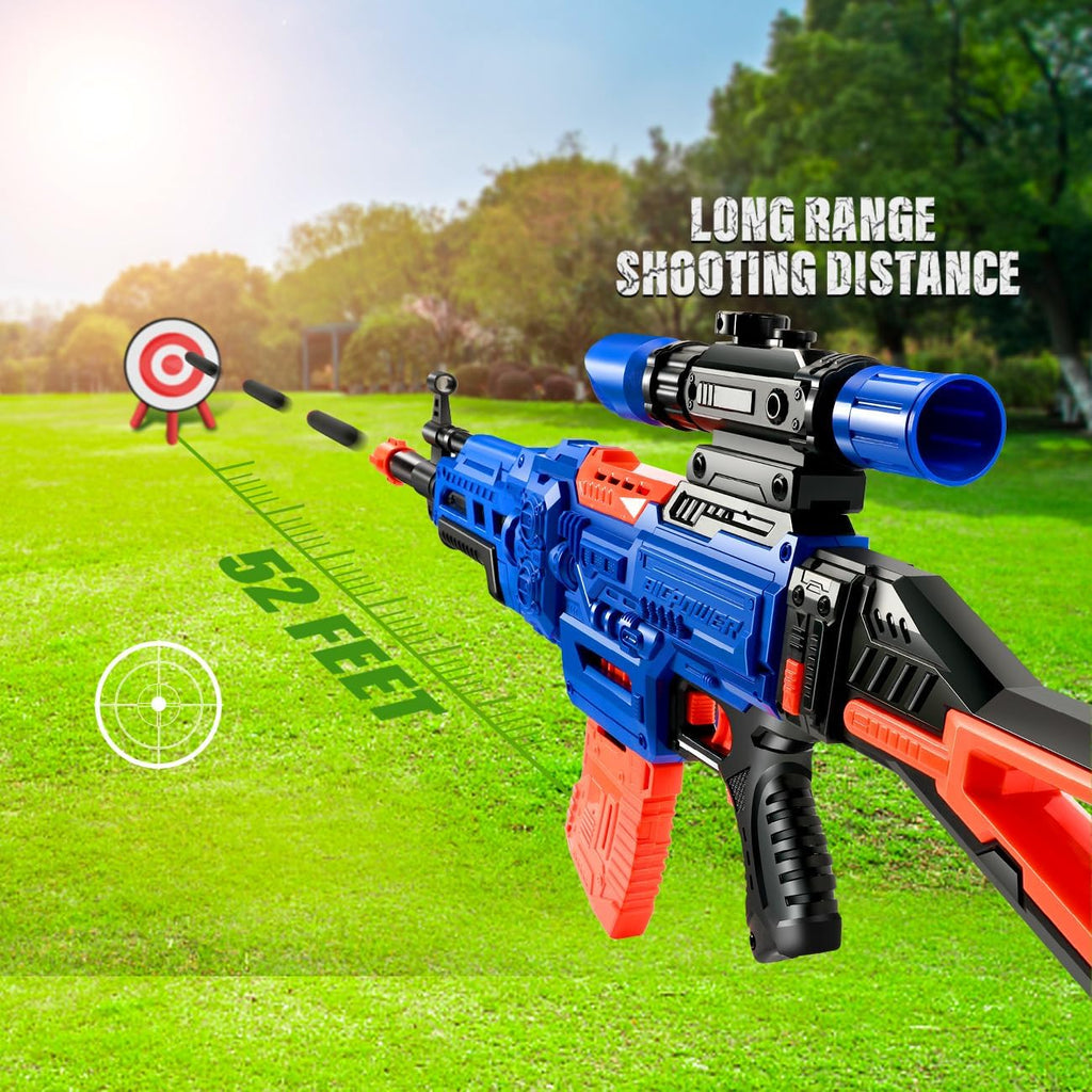 Electric Kids Toy Sniper Rifle with Scope and Tactical Vest Kit F320777