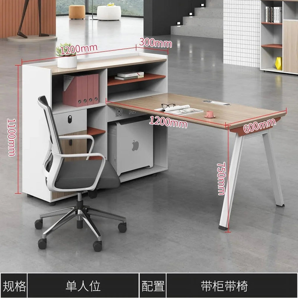 Executive Office Desk with Computer Workstation O951086