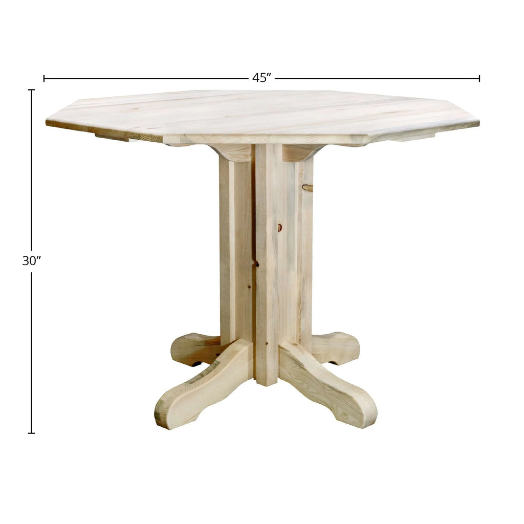 Center Pedestal Table, Ready to Finish C5946