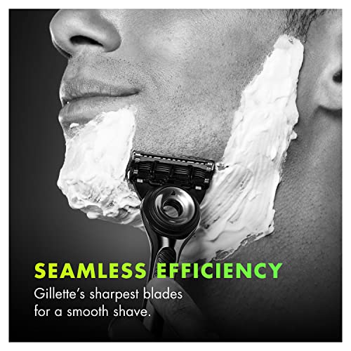 Men's Razor Blade Refills with Exfoliating Bar, 4 Cartridges Y29649
