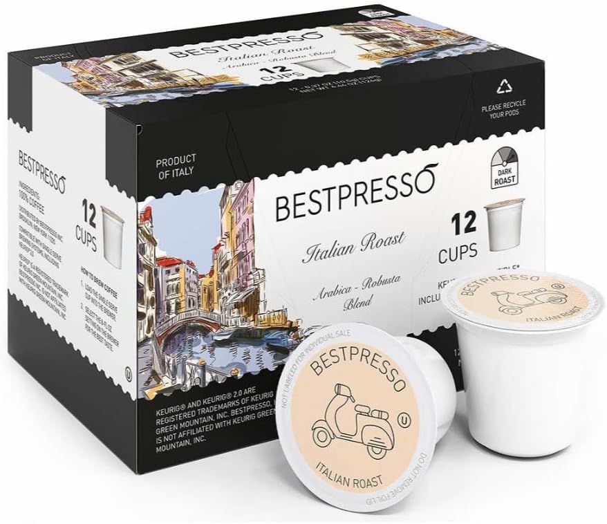 Single Serve Coffee Maker with 12-Count Coffee Pods and Pod Organizer W604388