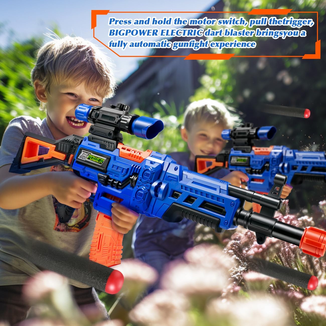 Electric Kids Toy Sniper Rifle with Scope and Tactical Vest Kit F320777