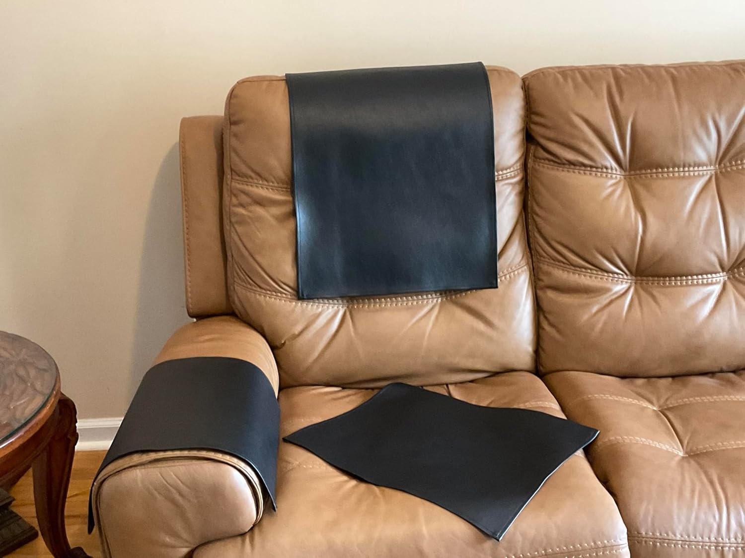 Headrest and Armrest Covers for Furniture Recliner Sofa Protectors T665