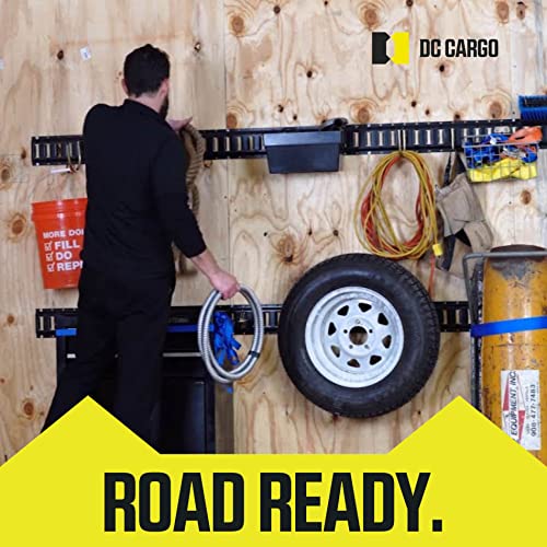 Retractable Ratchet Straps 2 Pack, 1 inch x 10 feet, Heavy Duty Tie Downs for Trailers, Vehicles, Boat A354