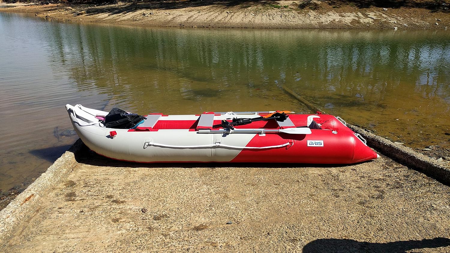 Inflatable Kayak Fishing Boat with Air Floor Q3494