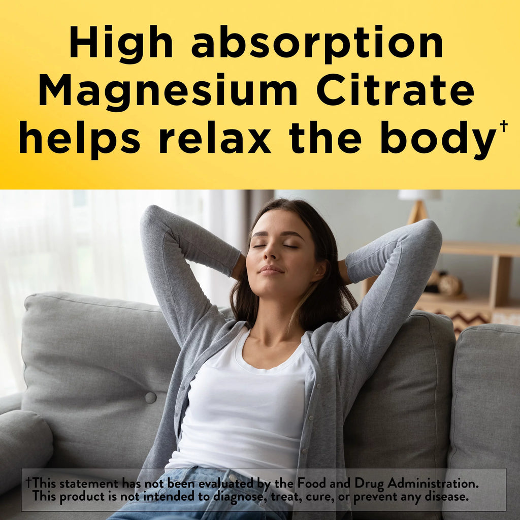 Magnesium Citrate Gummies 200 mg, 64 Count J41799