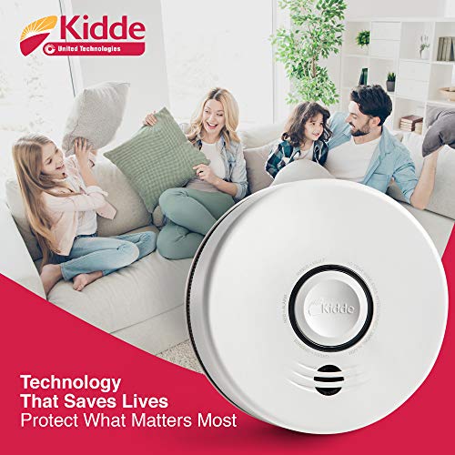 Smoke Detector with 10-Year Battery and Photoelectric Sensor G49259