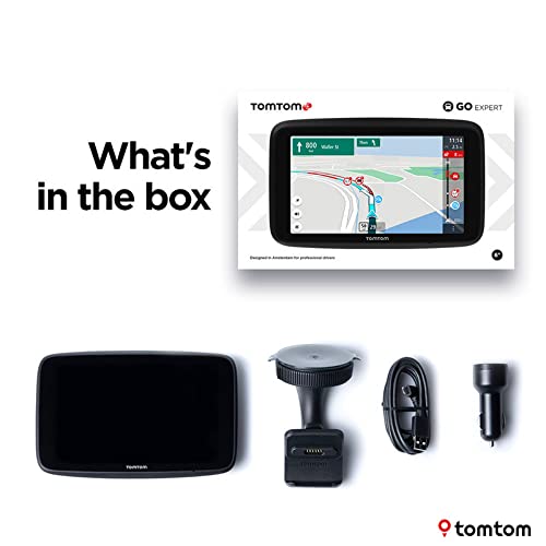 Truck GPS 7 Inch HD Screen with Custom Truck Routing and Traffic Updates G6801