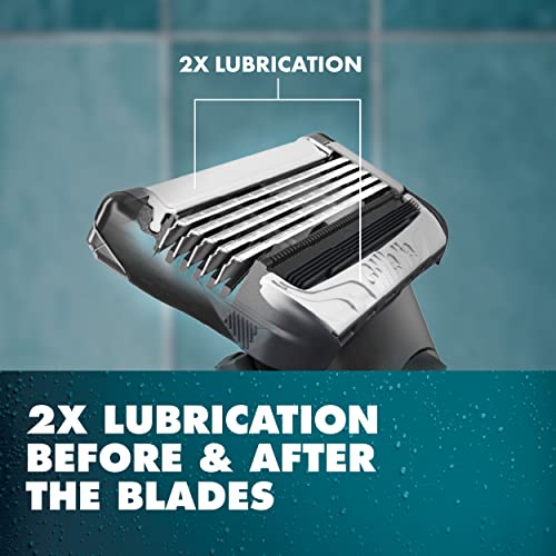 Pubic Hair Razor Cartridges, 4 Blade Refills, Dermatologist Tested R749667