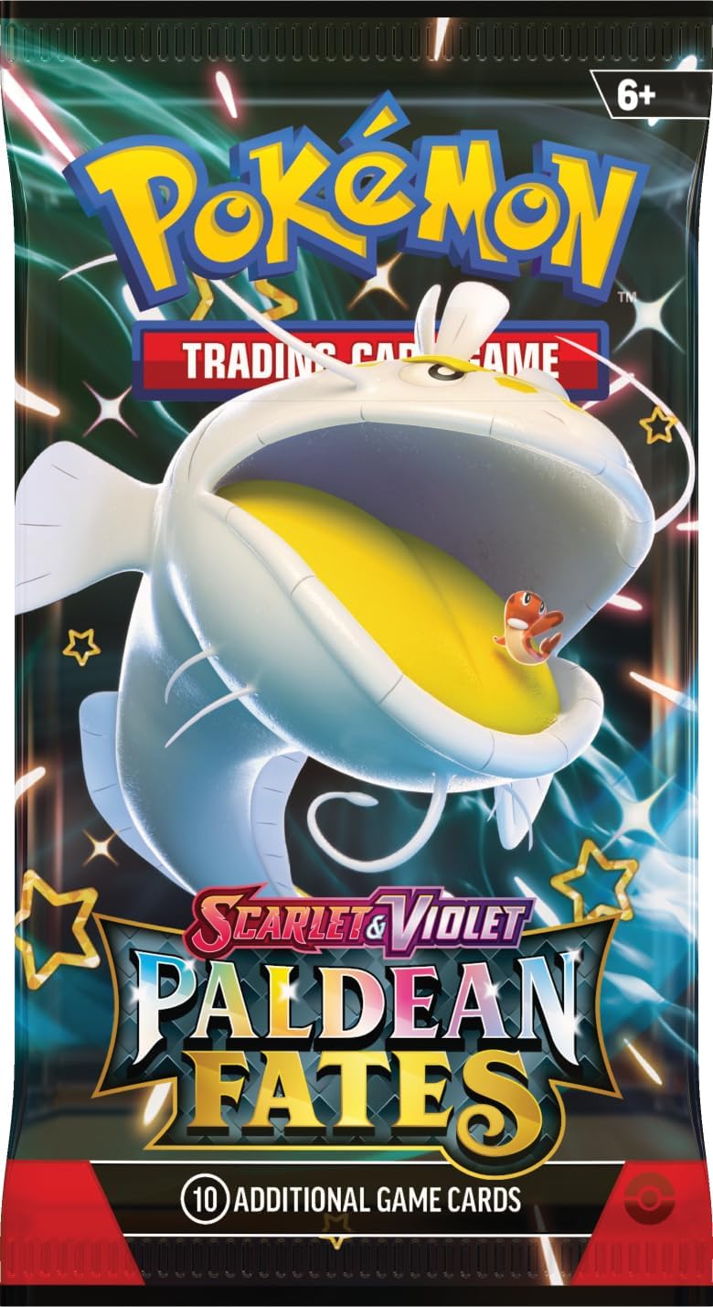 Pokemon TCG Scarlet and Violet Paldean Fates Booster Bundle W124