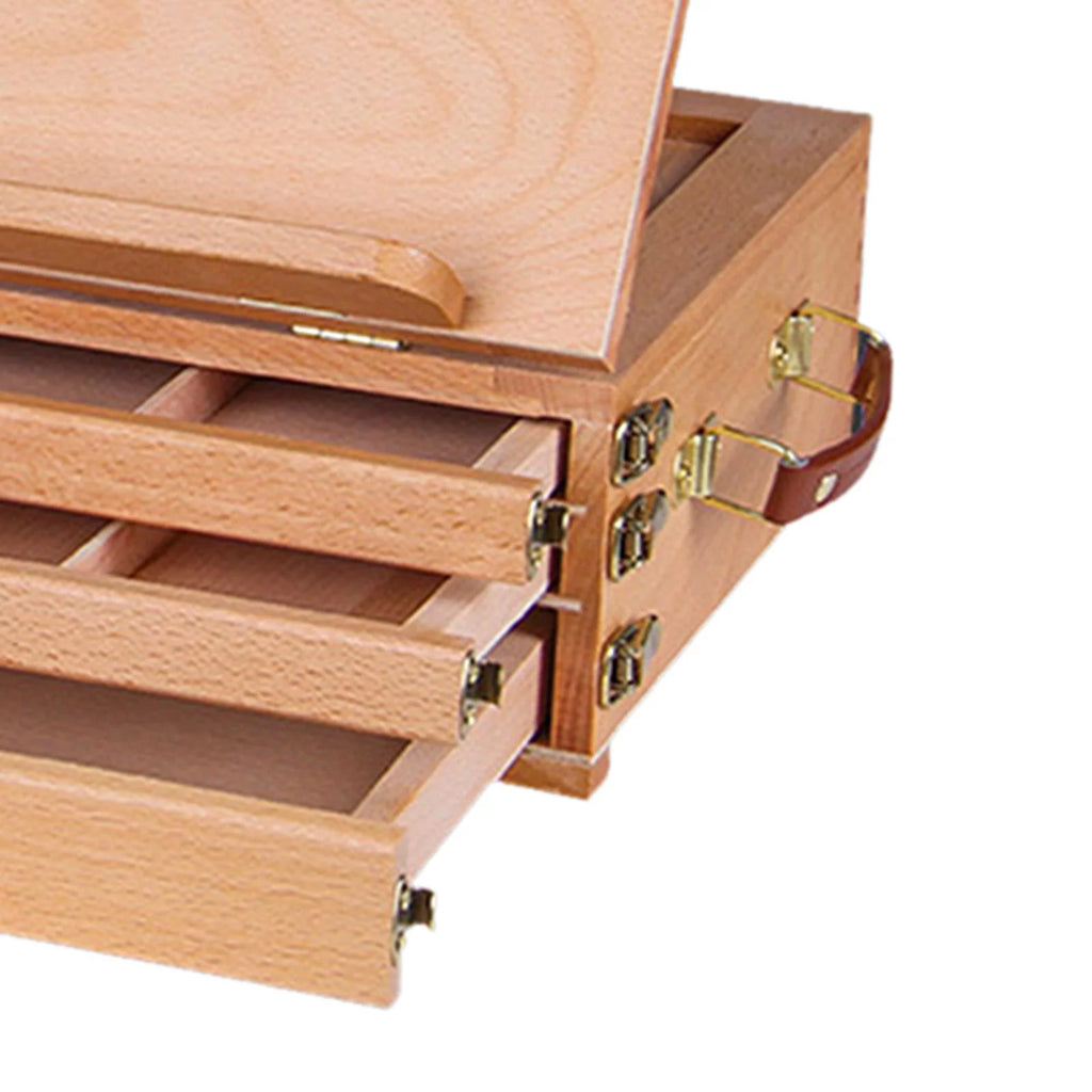 Drawing Sketching Board Wood Adjustable Table Easel 40x27CM K5644