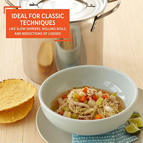 16qt Stainless Steel Stock Pot D555283