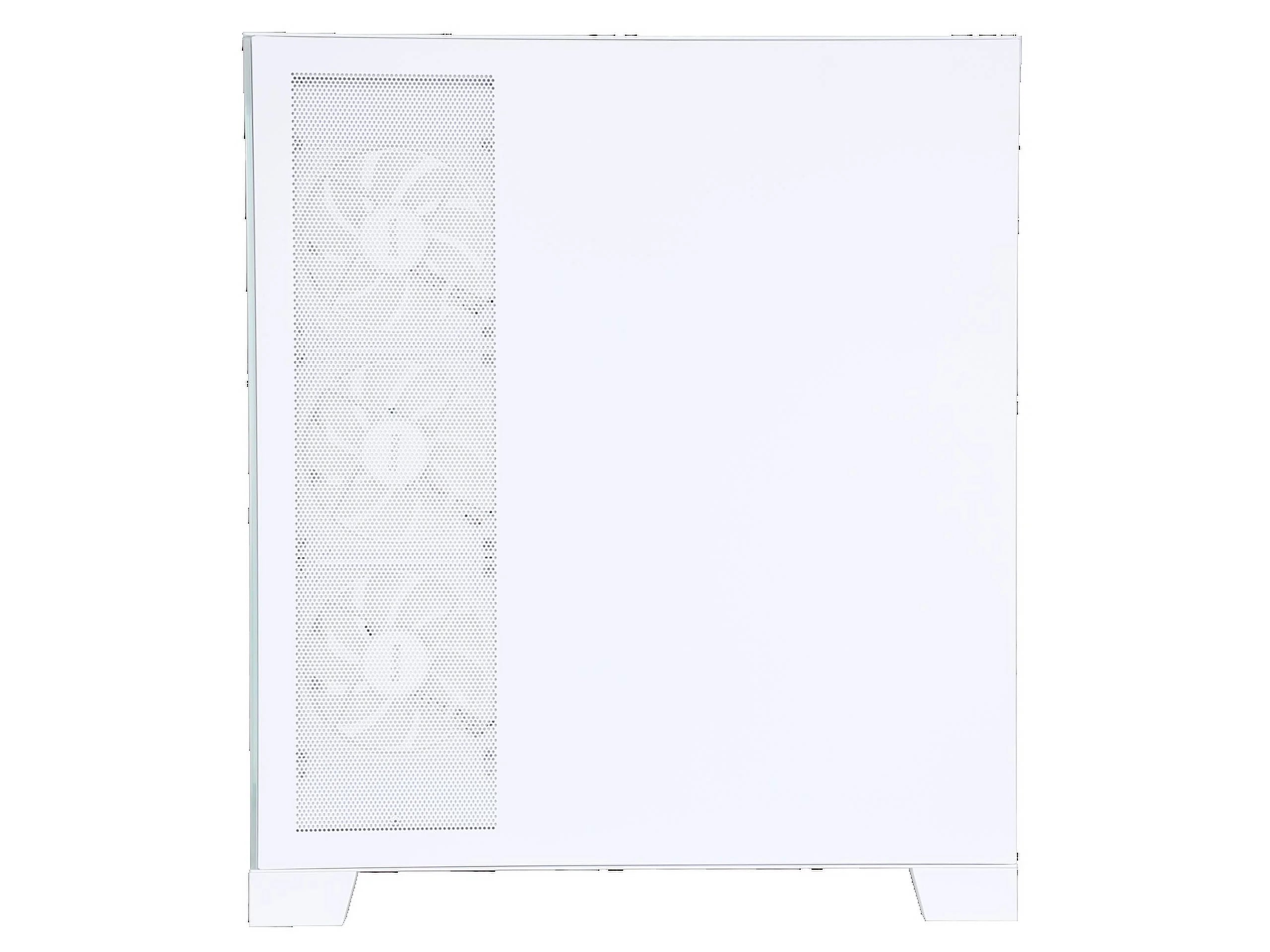 White Dual USB3.0 and Type C Tempered Glass ATX Mid Tower Gaming Computer Case with 4 x 120mm ARGB Fans J9160