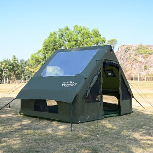 Inflatable Cabin Tent for Camping, 4-6 Person, Waterproof P12127