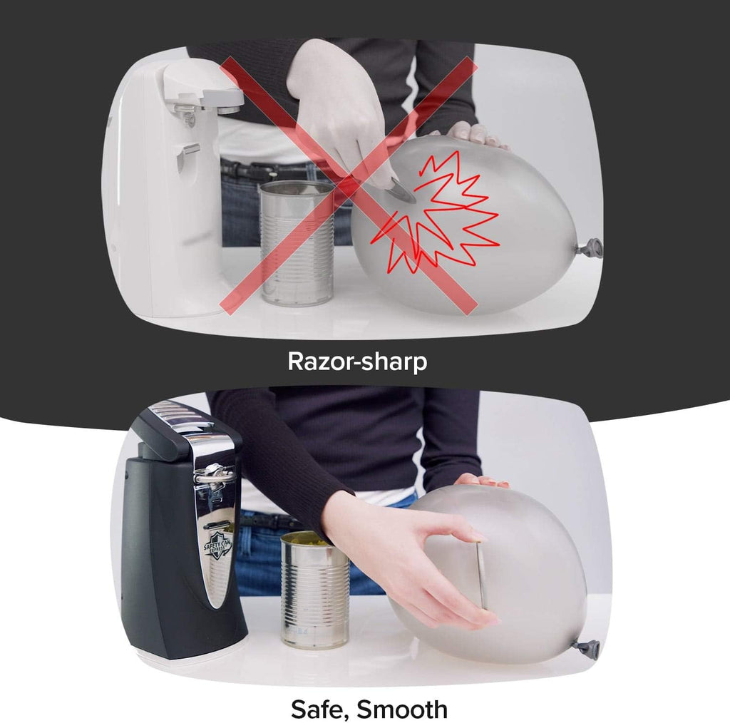 Safety Can Electric Opener, 9 Inch, Black Y224473