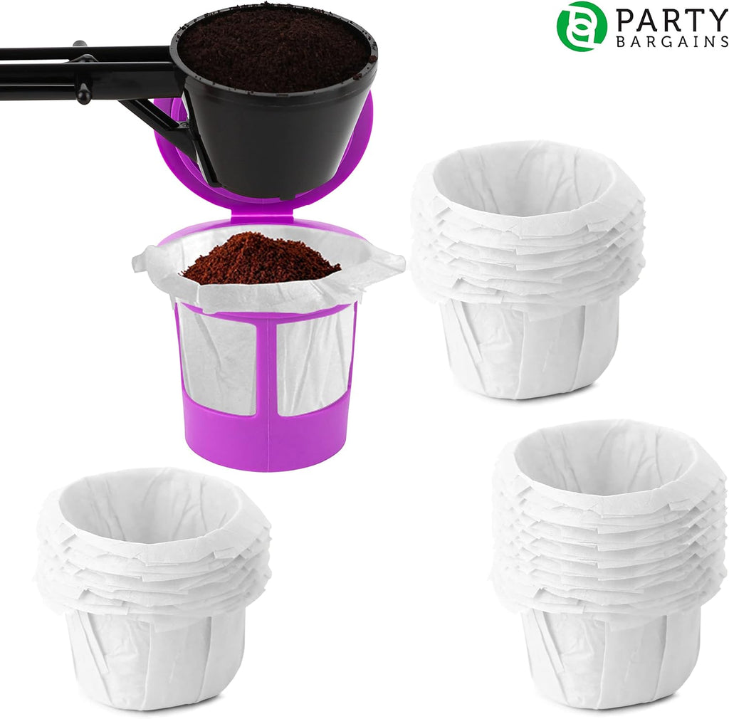 Coffee Scoop for Reusable K Cups - Single Serve Refillable Filter - Black V240360