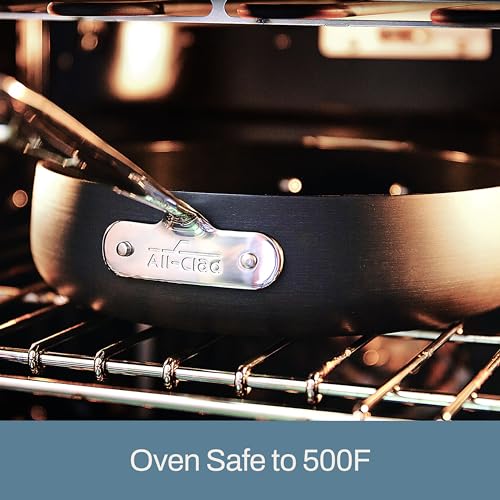Hard Anodized Nonstick Cookware Set 13 Piece, Oven Safe B77324