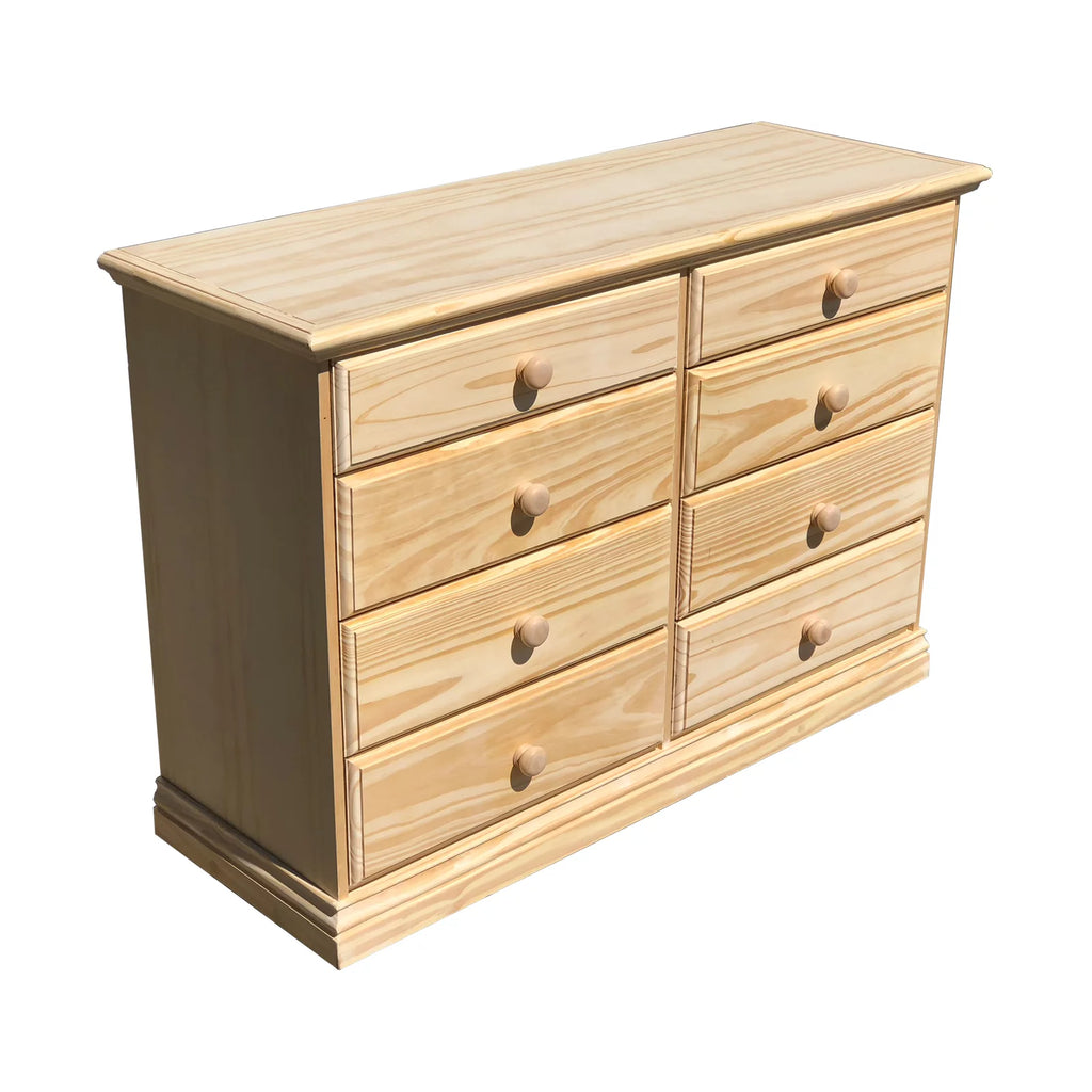 Unfinished Solid Pine Wood Chest of Drawers T438553