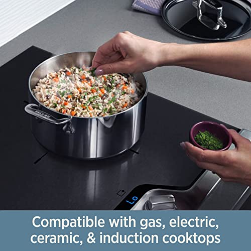 Stainless Steel Dutch Oven 5.5 Quart Induction Safe N555588
