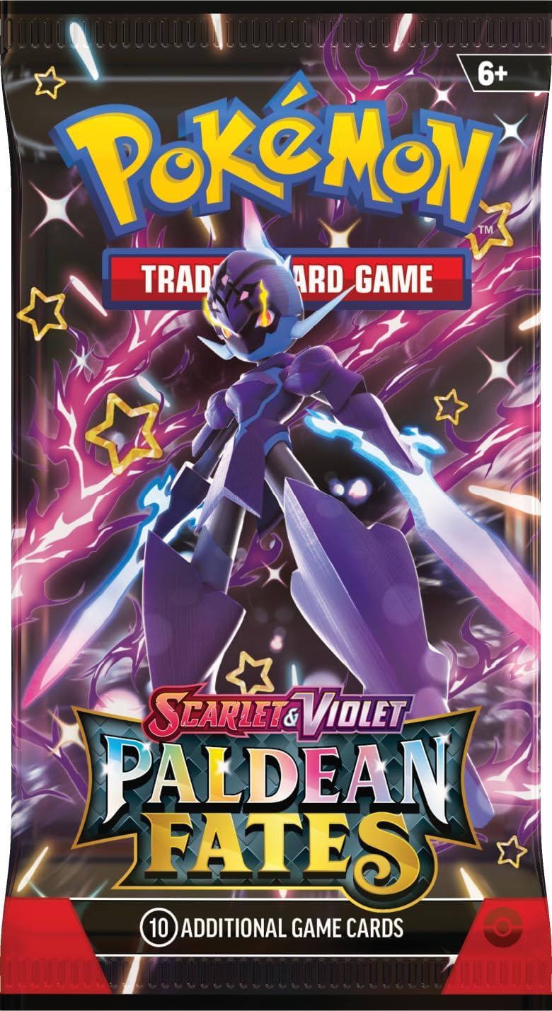 Pokemon TCG Scarlet and Violet Paldean Fates Booster Bundle W124