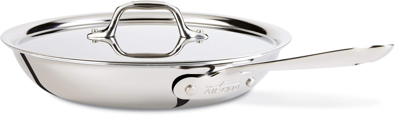 Stainless Steel Fry Lid, 10 Inch, Dishwasher Safe I417