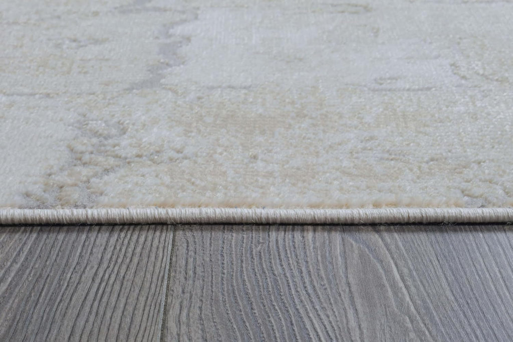 Modern Ultra Soft Vintage Indoor Area Rug 8x10 Beige Y63774