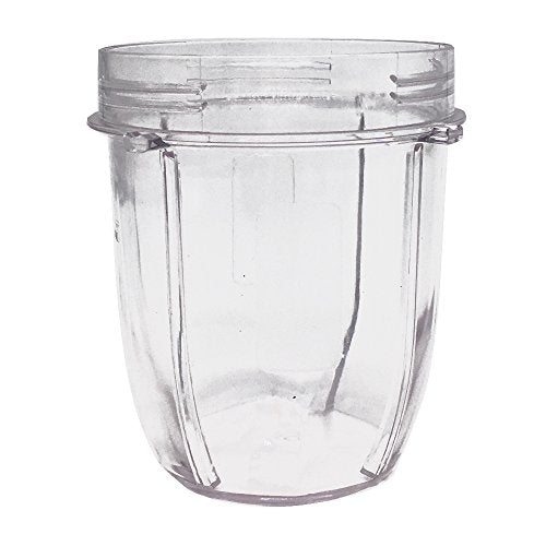 Replacement 18oz Jar Cup with Spout Lid for Nutri Ninja Blender N222