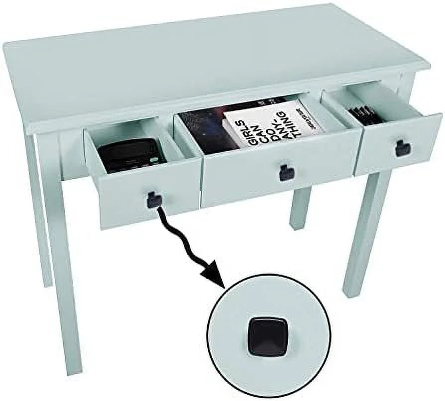 Small Writing Desk with Drawers for Home Office Study U832