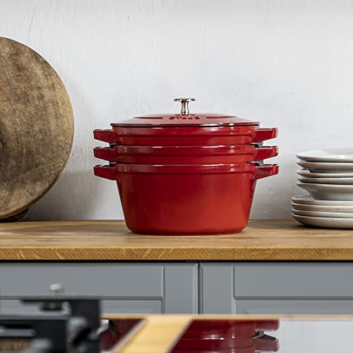 Cast Iron 4-Piece Stackable Cookware Set X214529
