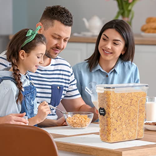 Cereal Containers with Flip-Top Lids, 4-Piece Airtight Food Storage Set P421012