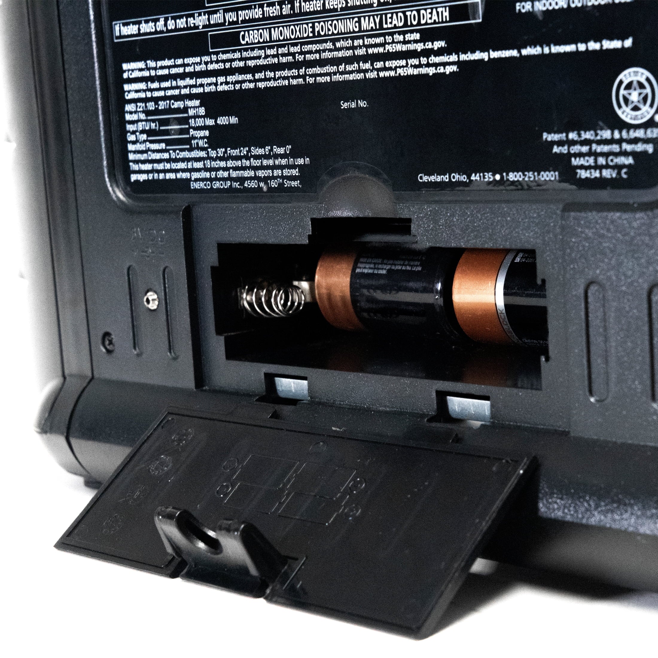 Portable LP Gas Heater, 3 Heat Settings T824