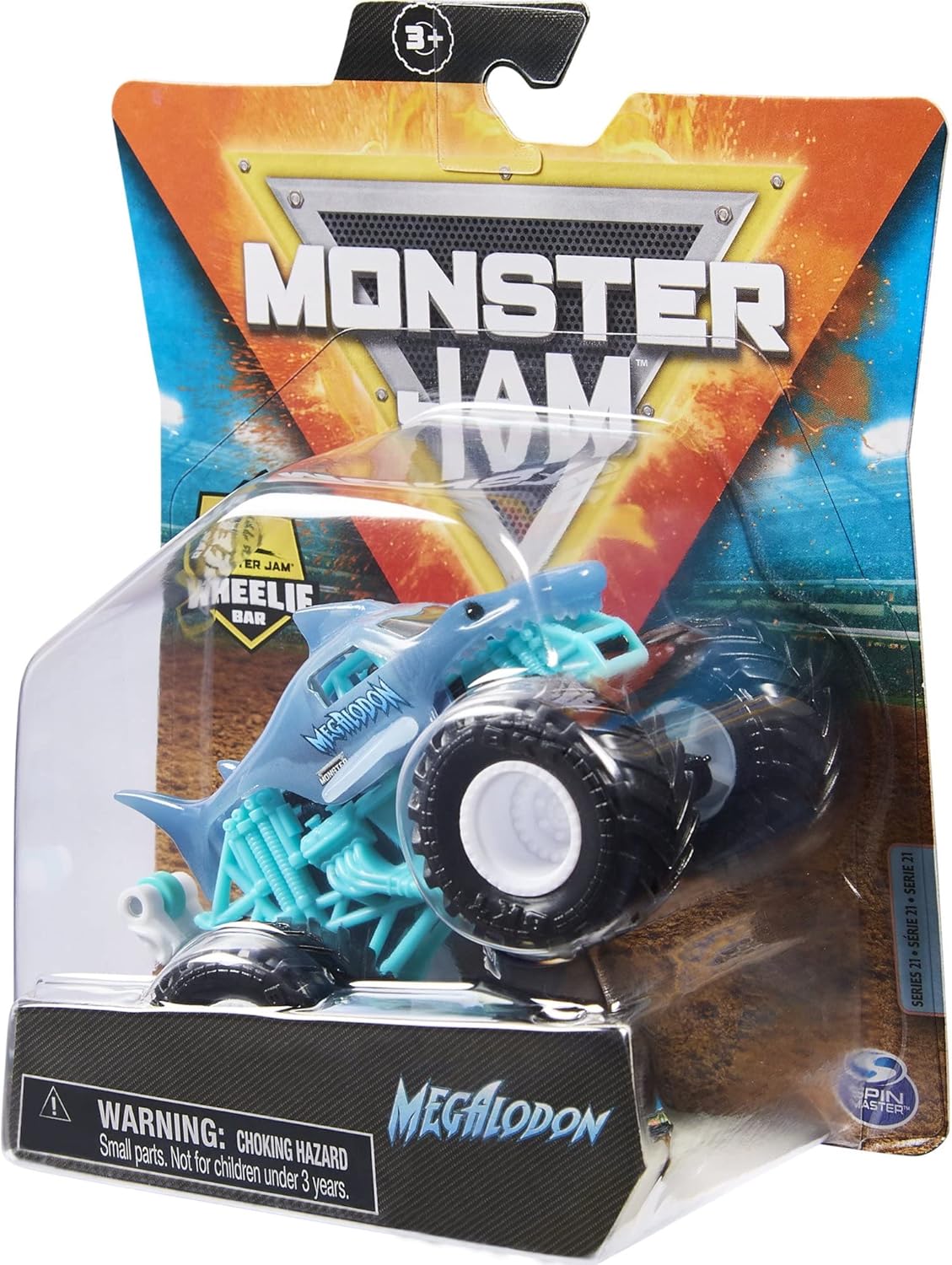 Diecast Monster Truck with Wheelie Bar M170935
