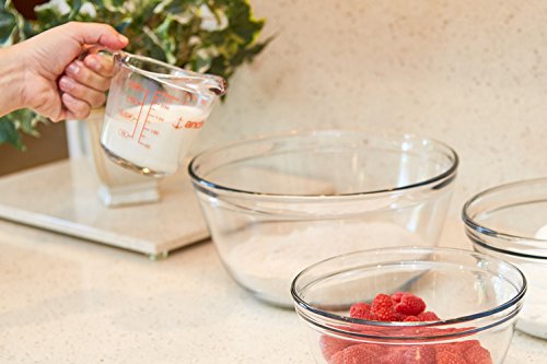 Glass Measuring Cups, 3 Piece Set U762483
