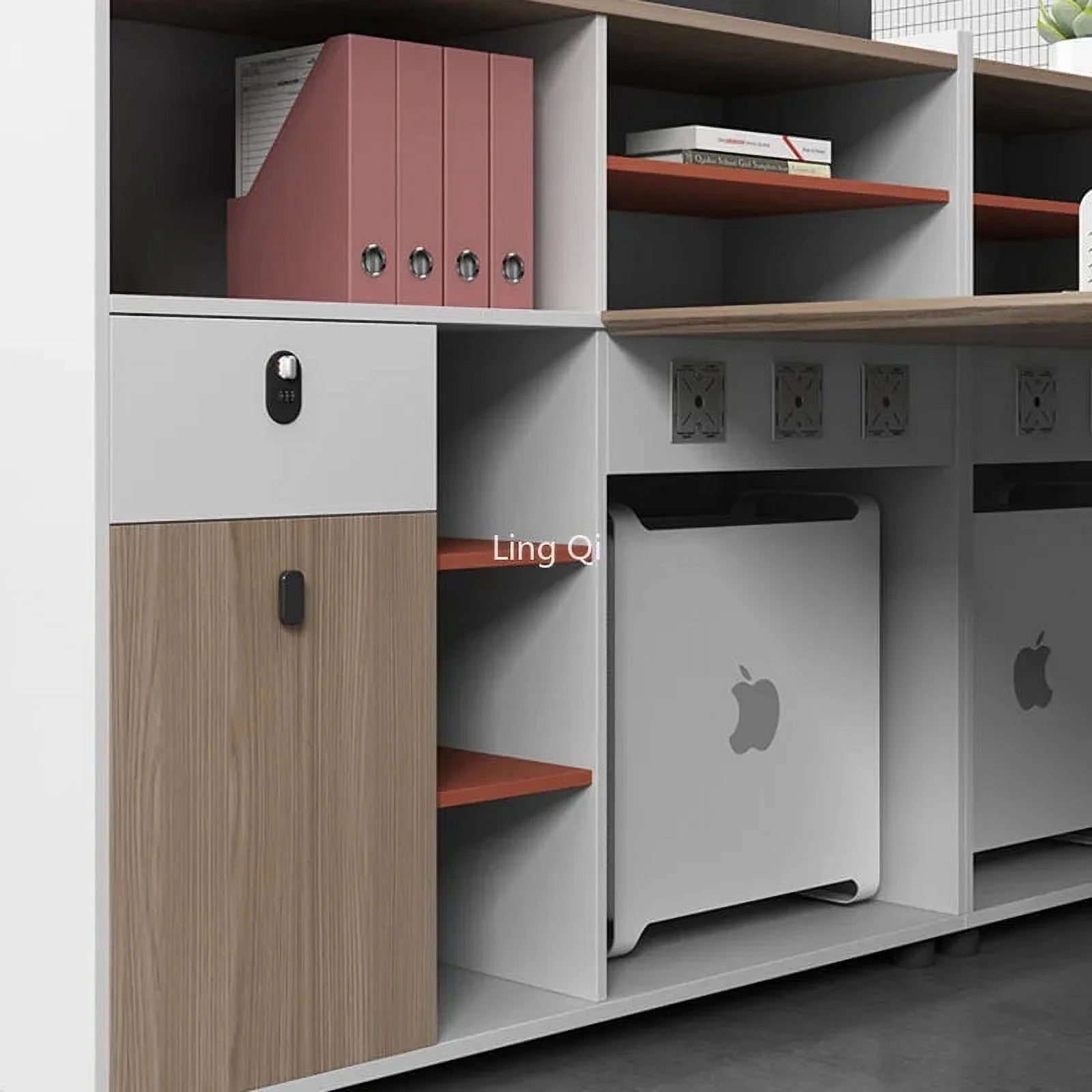 Executive Office Desk with Computer Workstation O951086