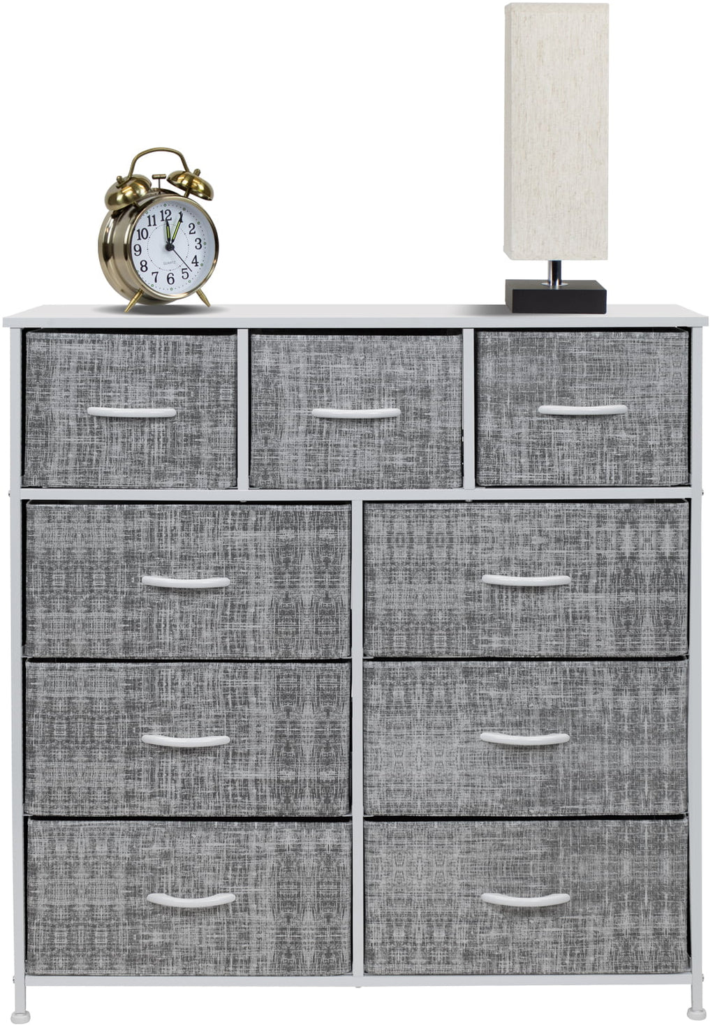 Dresser with 9 Drawers Storage Chest Tower for Bedroom, Hallway, Closet, Office G517086