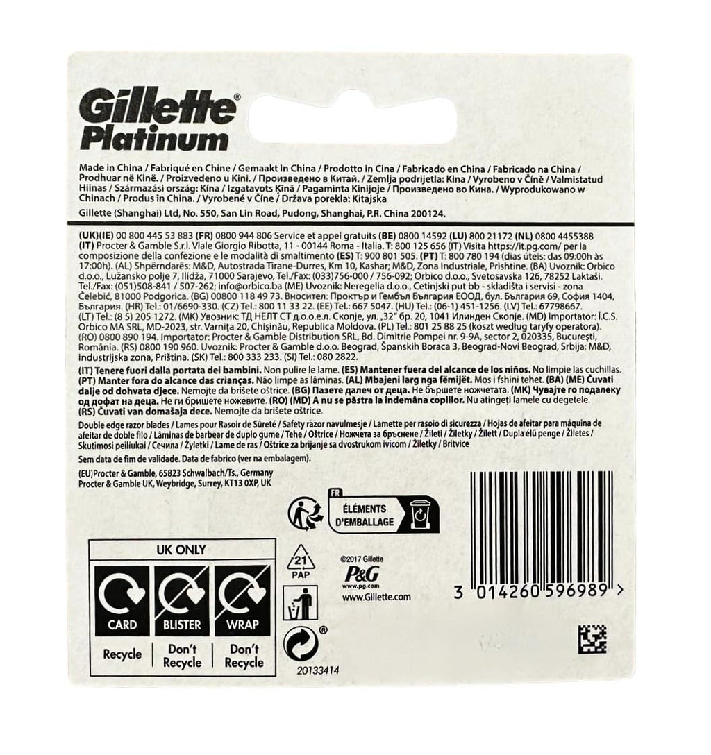 Double Edge Razor Blades, 50 Count X9764