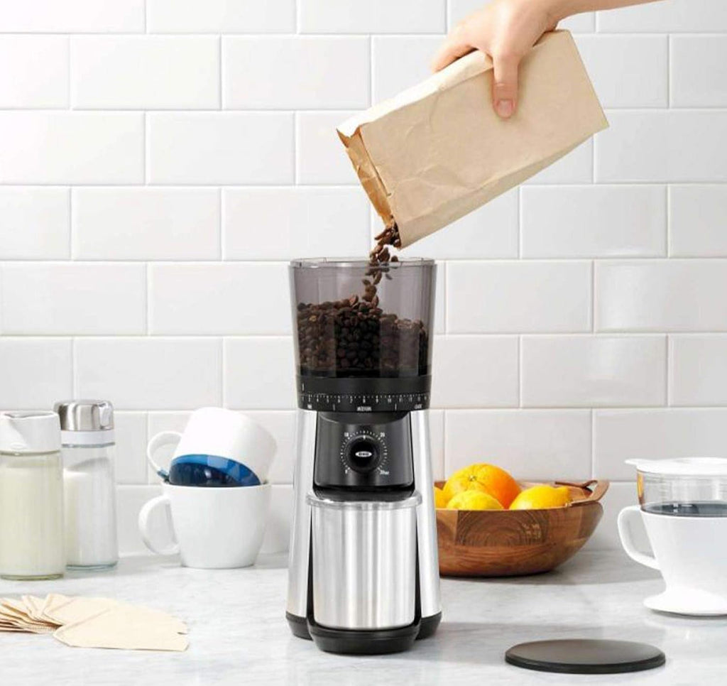 9 Cup Programmable Coffee Maker with Conical Burr Grinder J5964