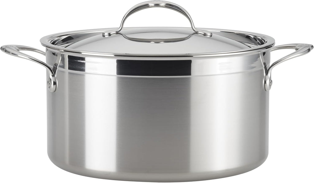 5-Piece Clad Stainless Steel Cookware Set P5466